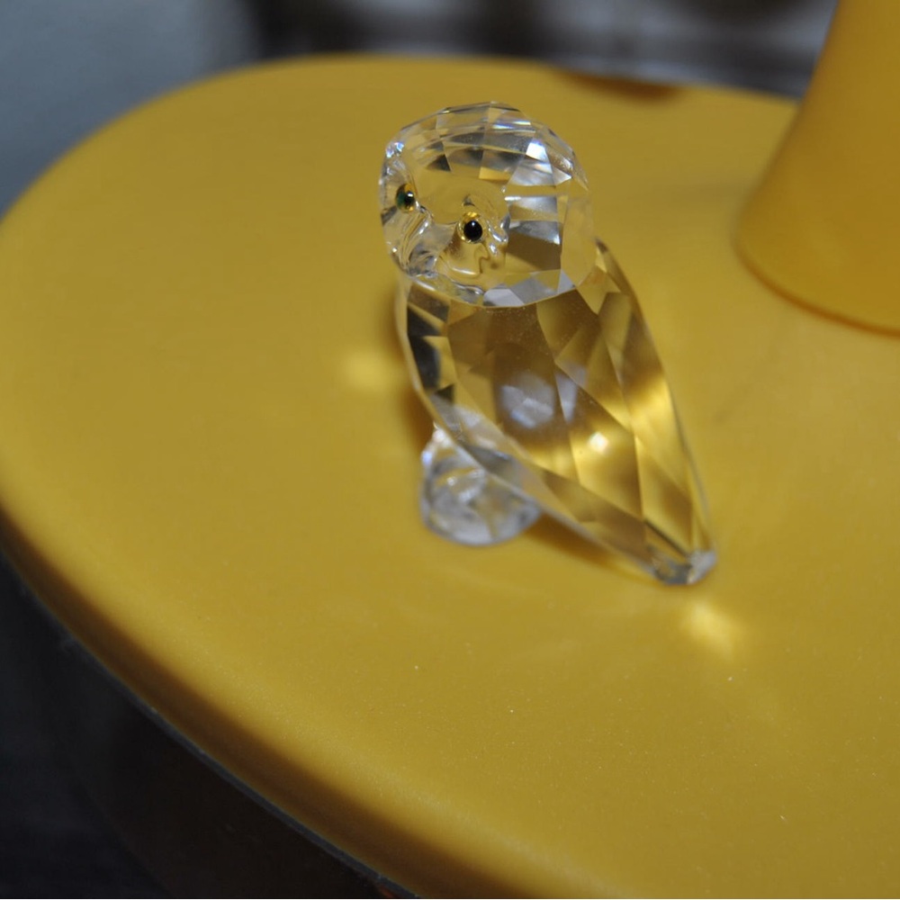 Crystal Owl Figurine